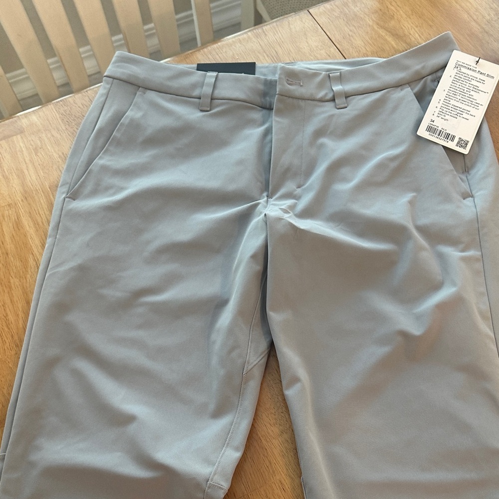 Lululemon Athletica Light Gray Chinos